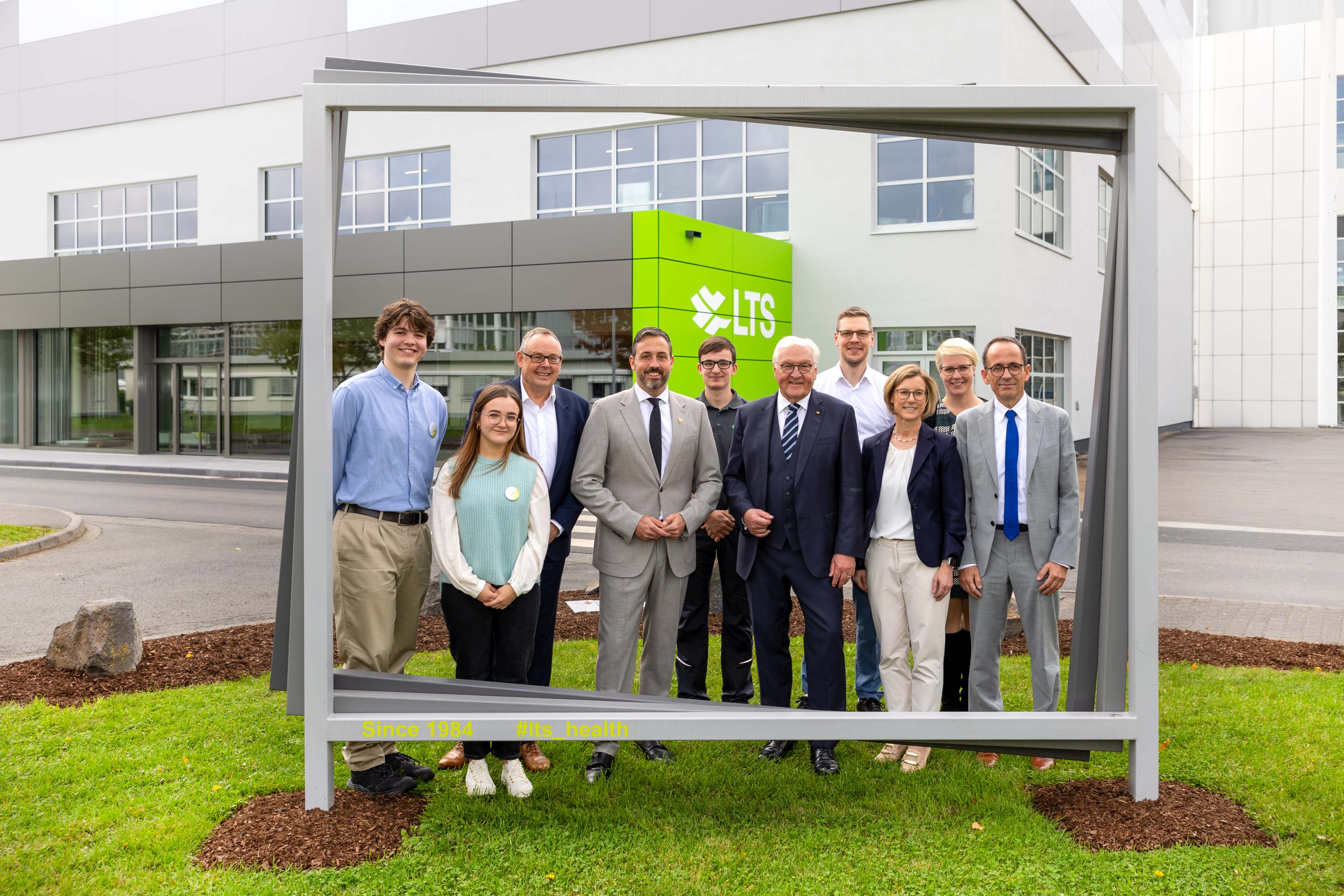 Bundespräsident Frank-Walter Steinmeier visit LTS